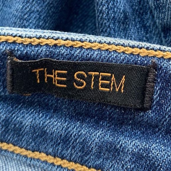 Generic Denim The Stem Sz Twenty Five Blue Cotton Stretch Mid Rise Skinny Jean - Picture 9 of 16